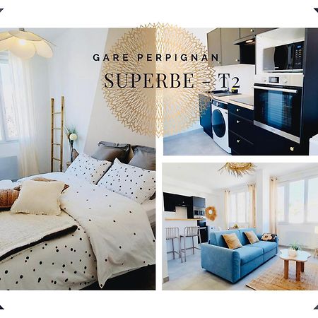 Apartamento Superbe T2 - Proche Gare Perpiñán Exterior foto